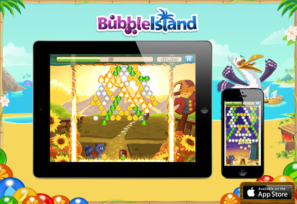 Bubble Island Marketing Screenshot